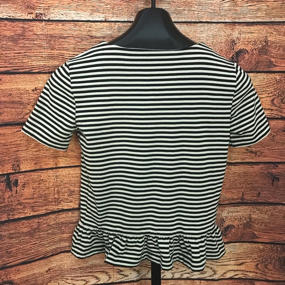 J.Crew black & white top - Picture 3 of 6